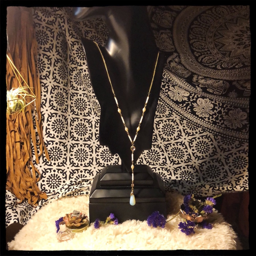 ✨🌙NWT*HANDMADE-Precious&Semi-precious-Swarovski